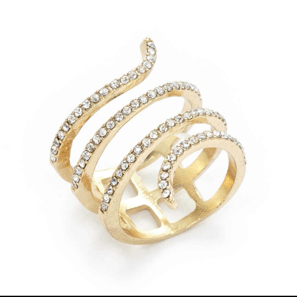 Gold plated ring